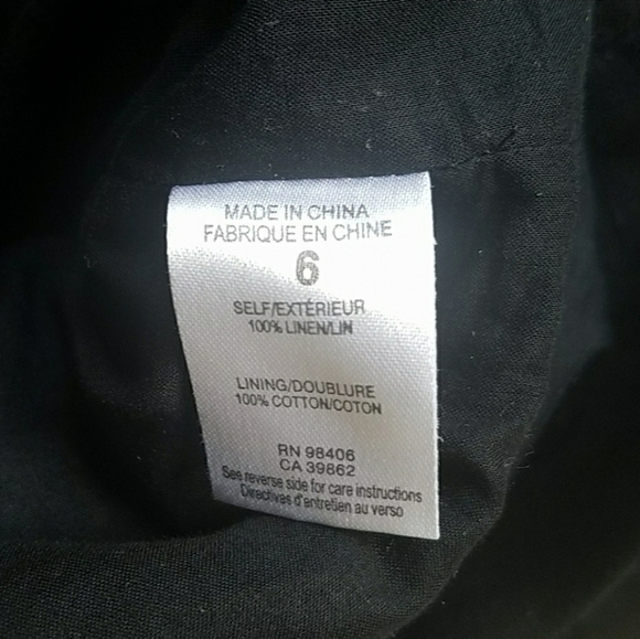 Theory Black Lines Dress Size 6 - Picture 7 of 7